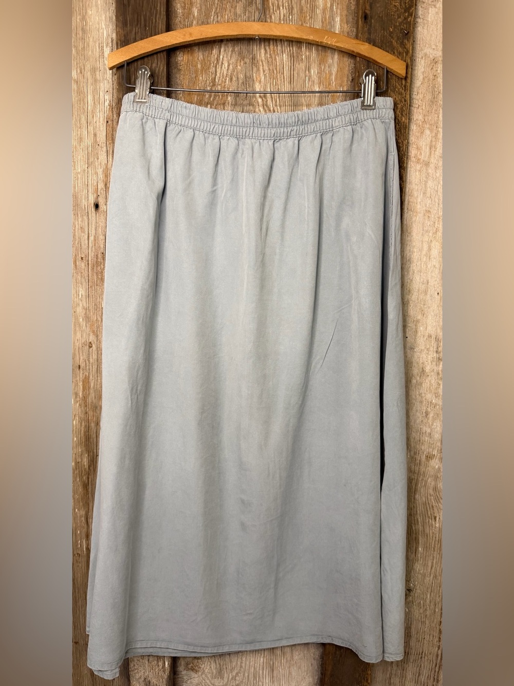 Klitmoller Collective Romano Lyocell Midi Skirt Grey Medium